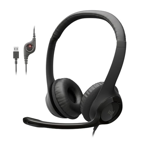 Logitech H390 Casque USB avec micro antibruit
